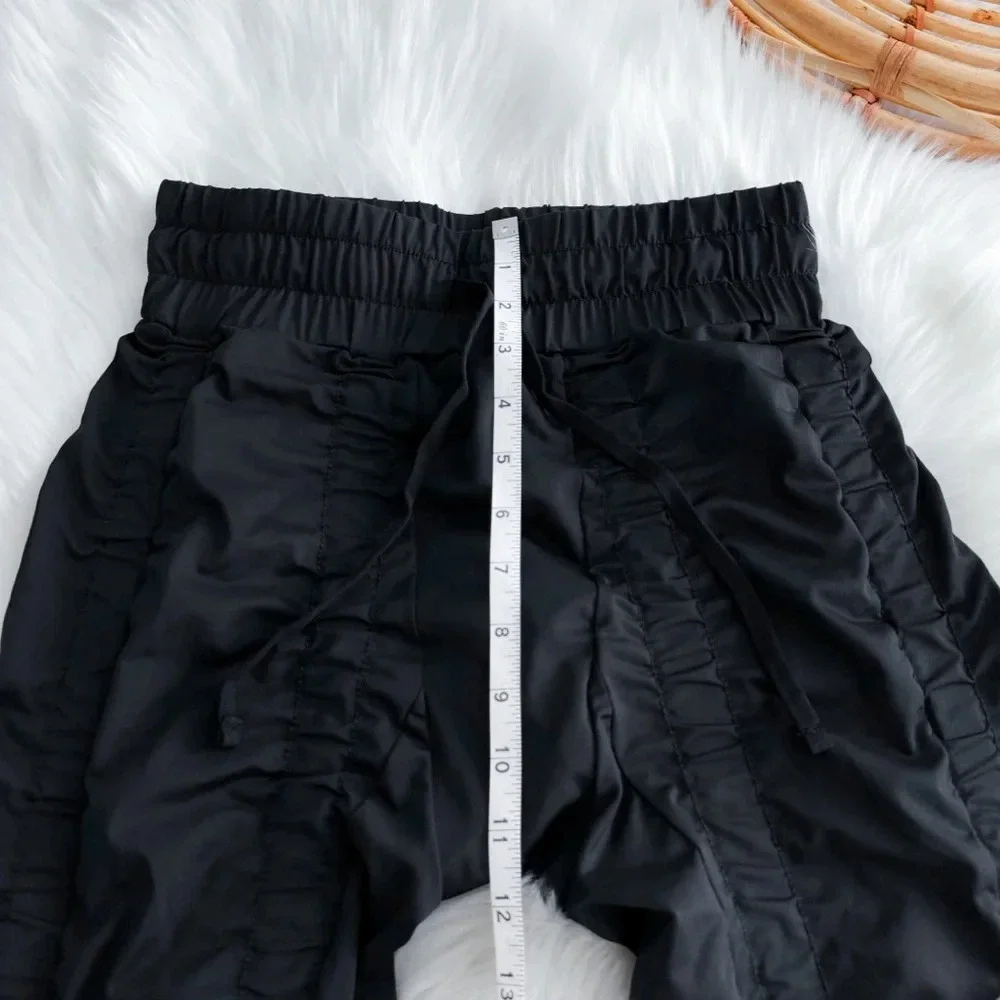 AGOGIE Wearable Resistance Band +20 Pants Black Leggings Drawstrings Women's L